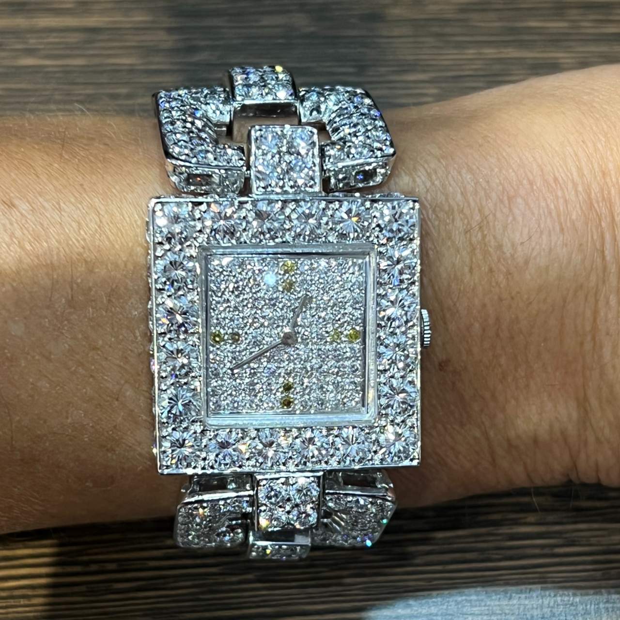 38.50 Ct Diamond Watch