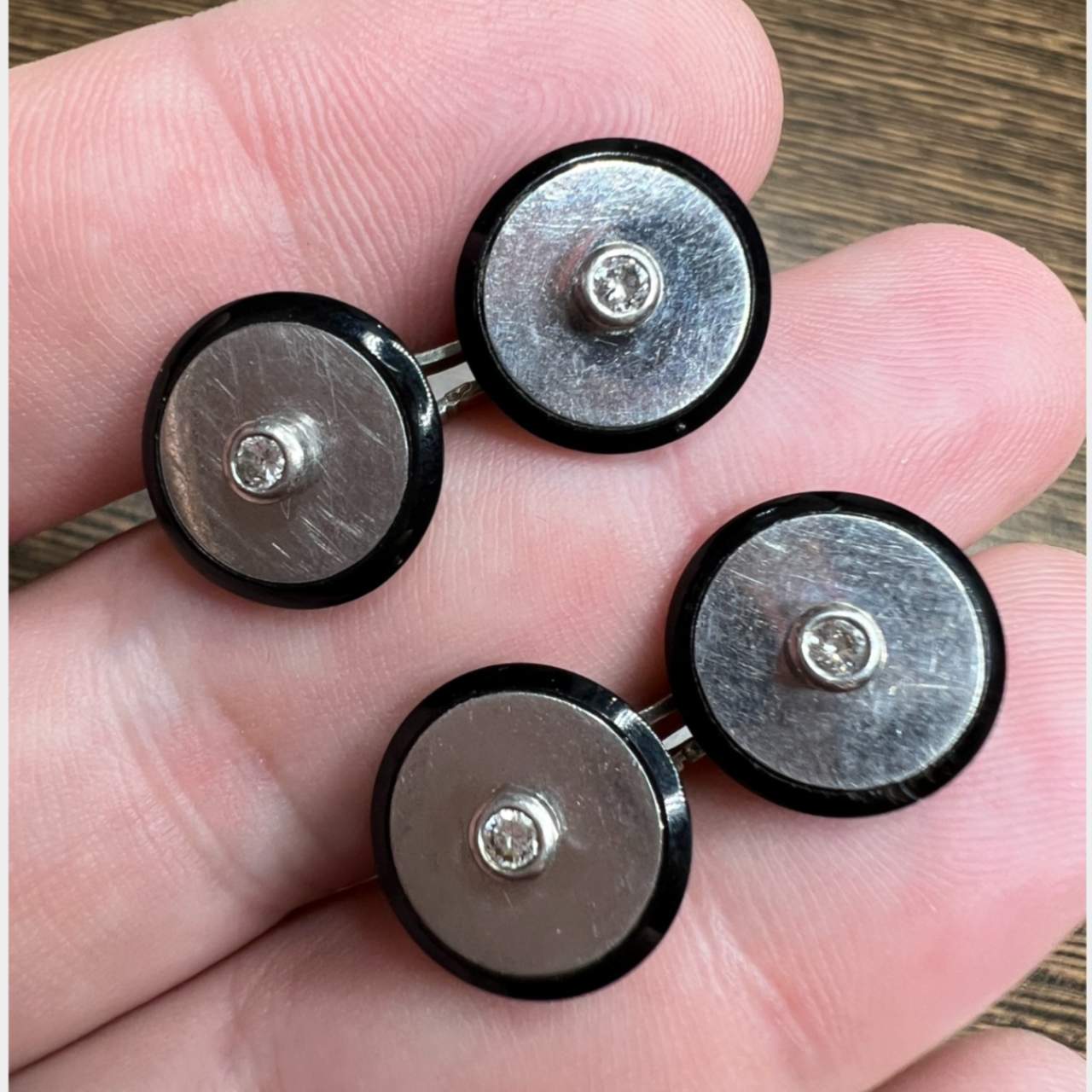 Boucheron Paris  Art Deco 18K Cufflinks