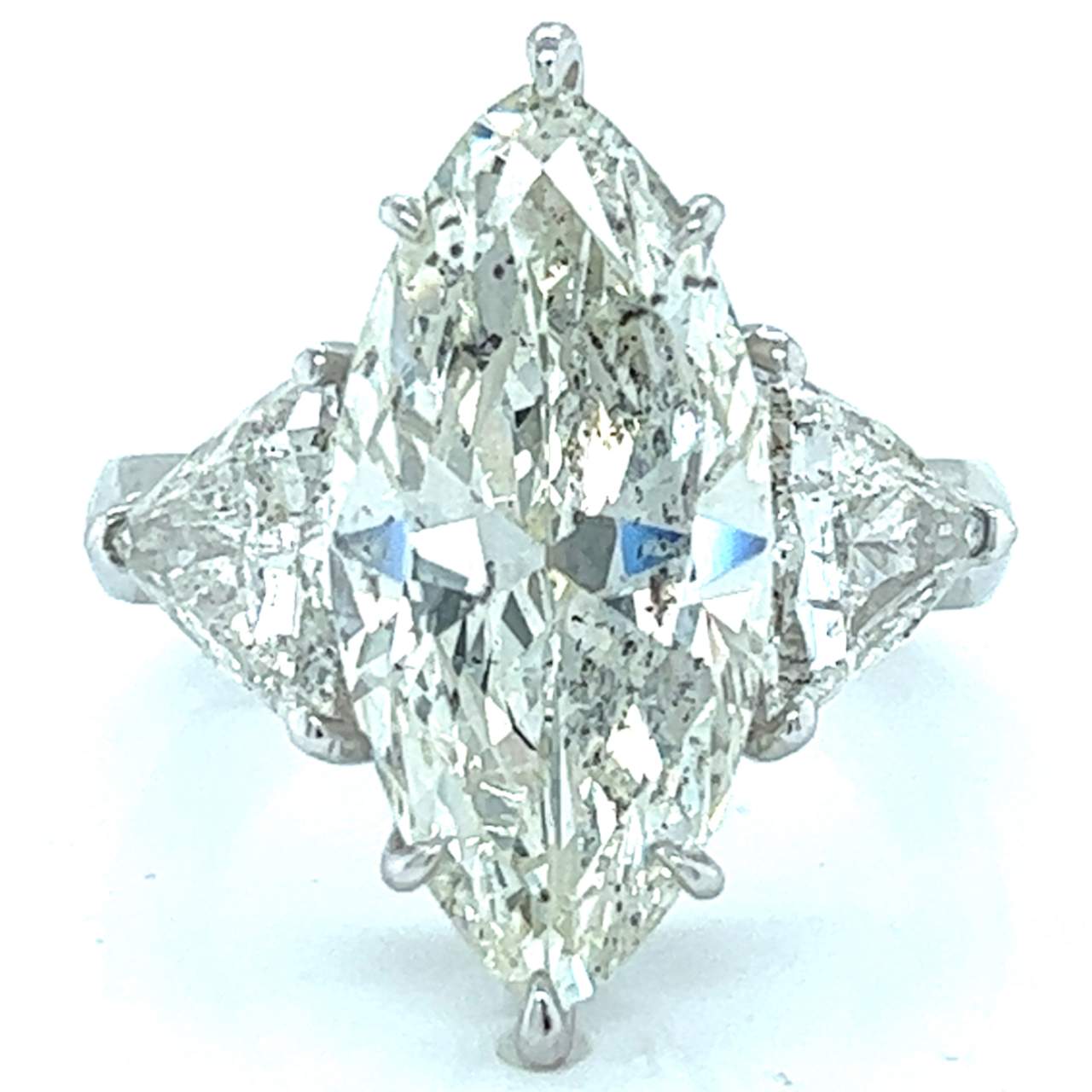 Platinum 6.04 Ct. Diamond Ring