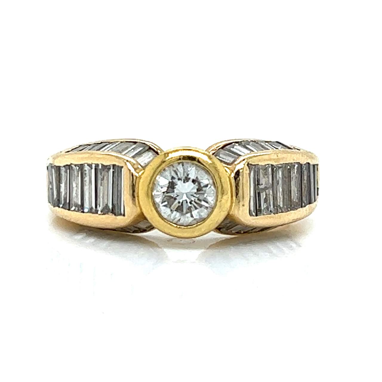 14K Yellow Gold 2.70 Ct. Diamond Ring