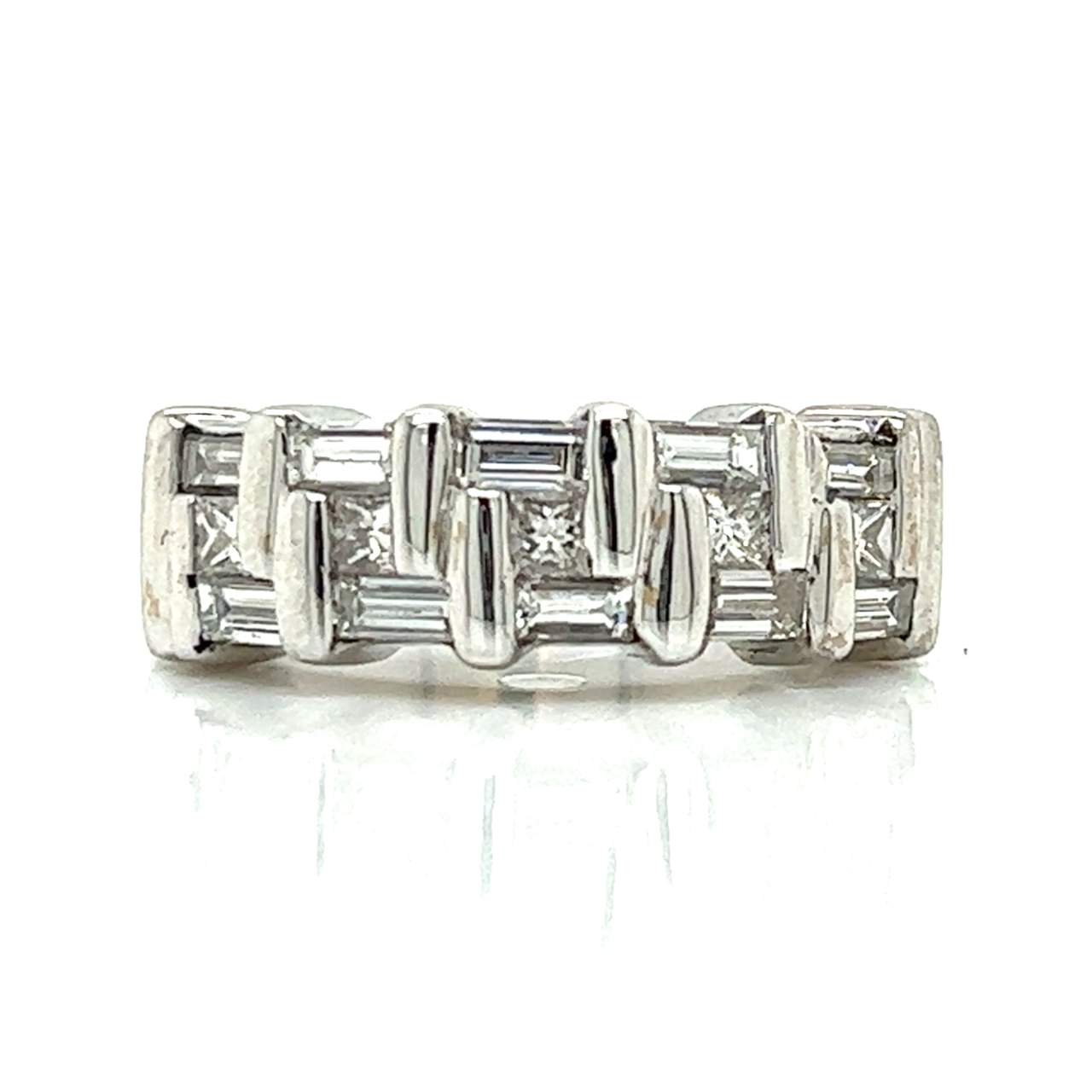 18K White Gold 1.70 Ct. Diamond Ring