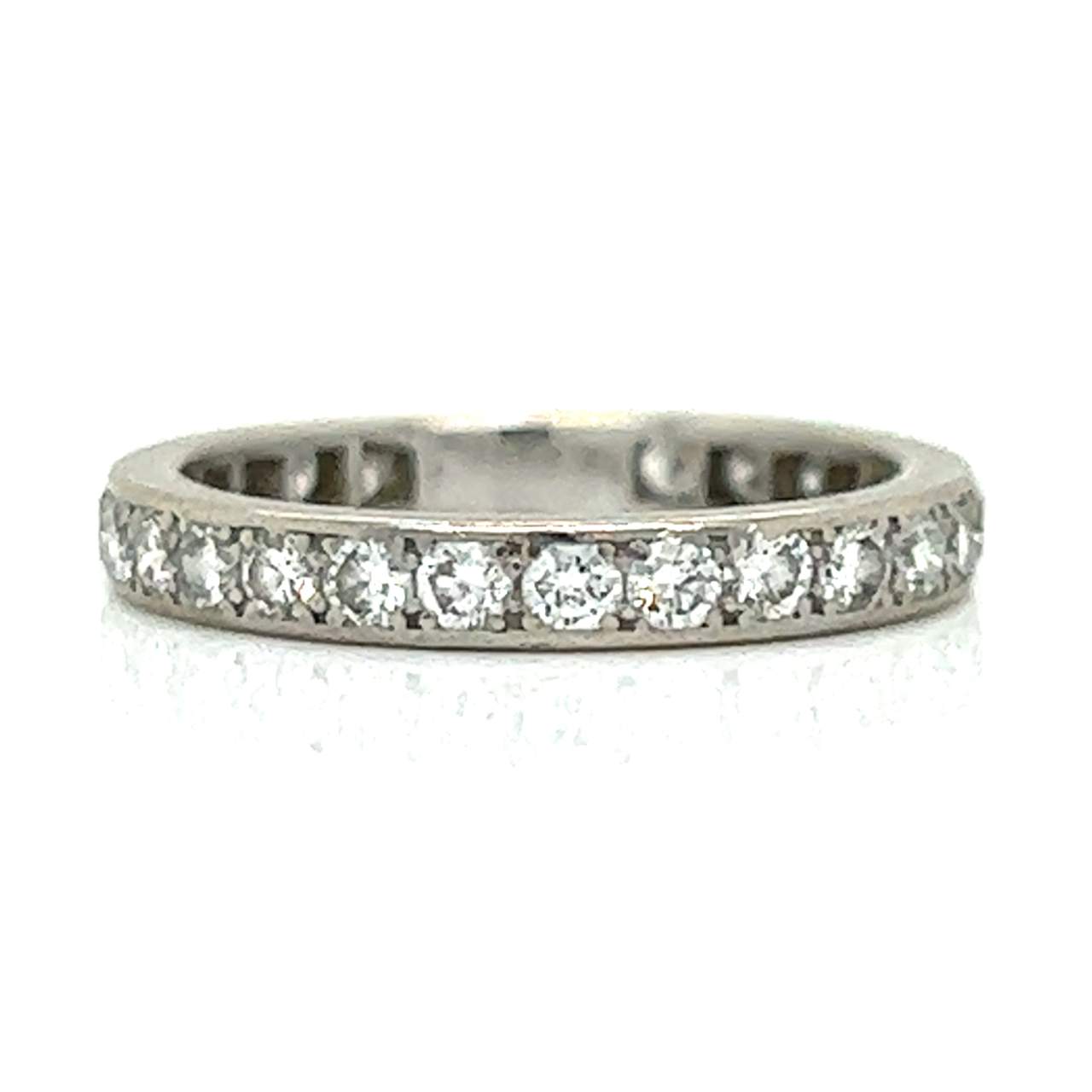 Platinum 1.40 Ct. Diamond Band