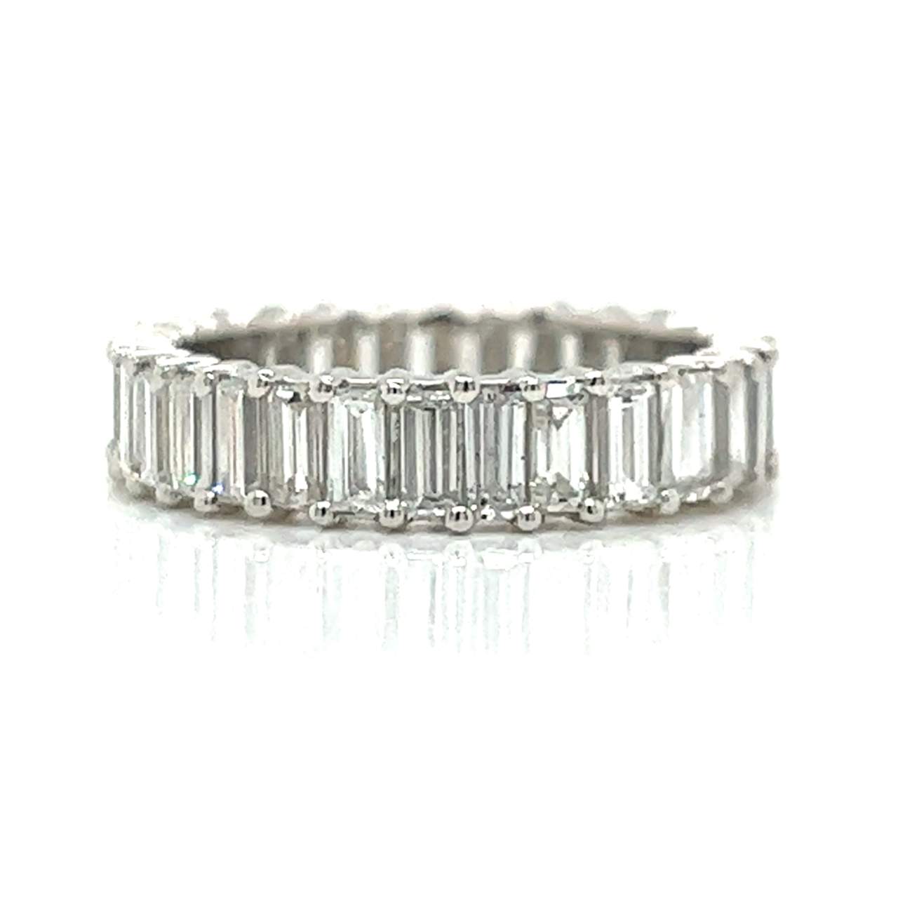 Platinum 3.75 Ct. Diamond Eternity Band