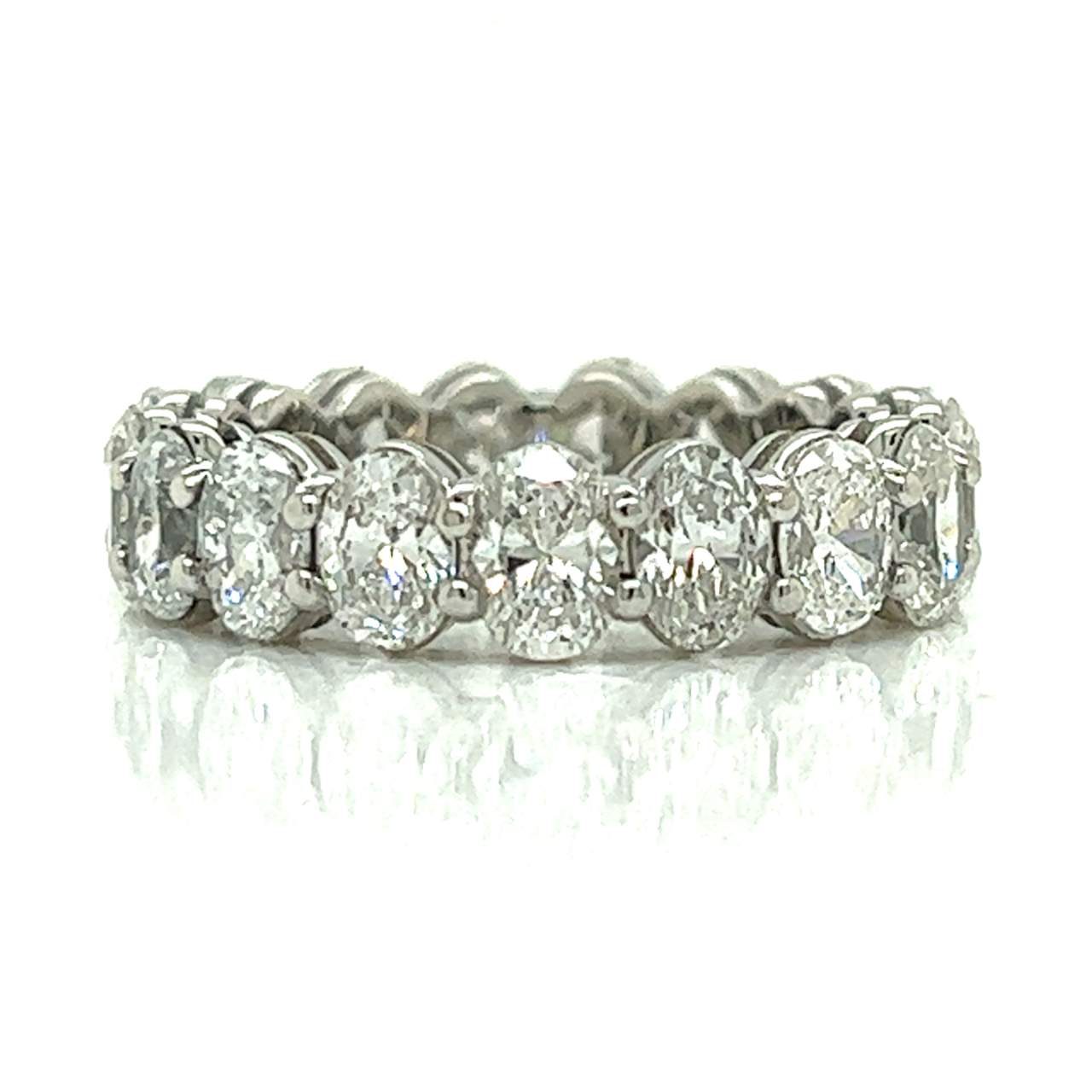 Platinum 5.90 Ct. Diamond Eternity Band