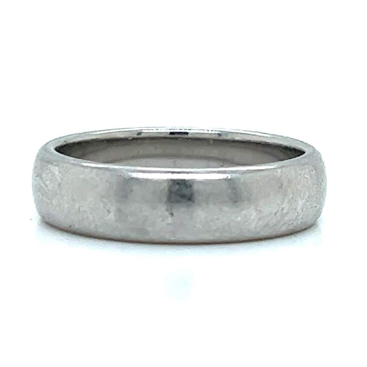 TIFFANY & CO. Platinum Men’s Wedding Band