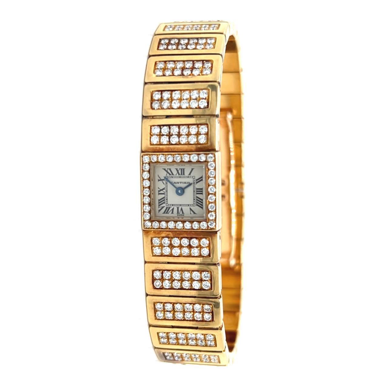 CARTIER 18K Tank Lingot Watch