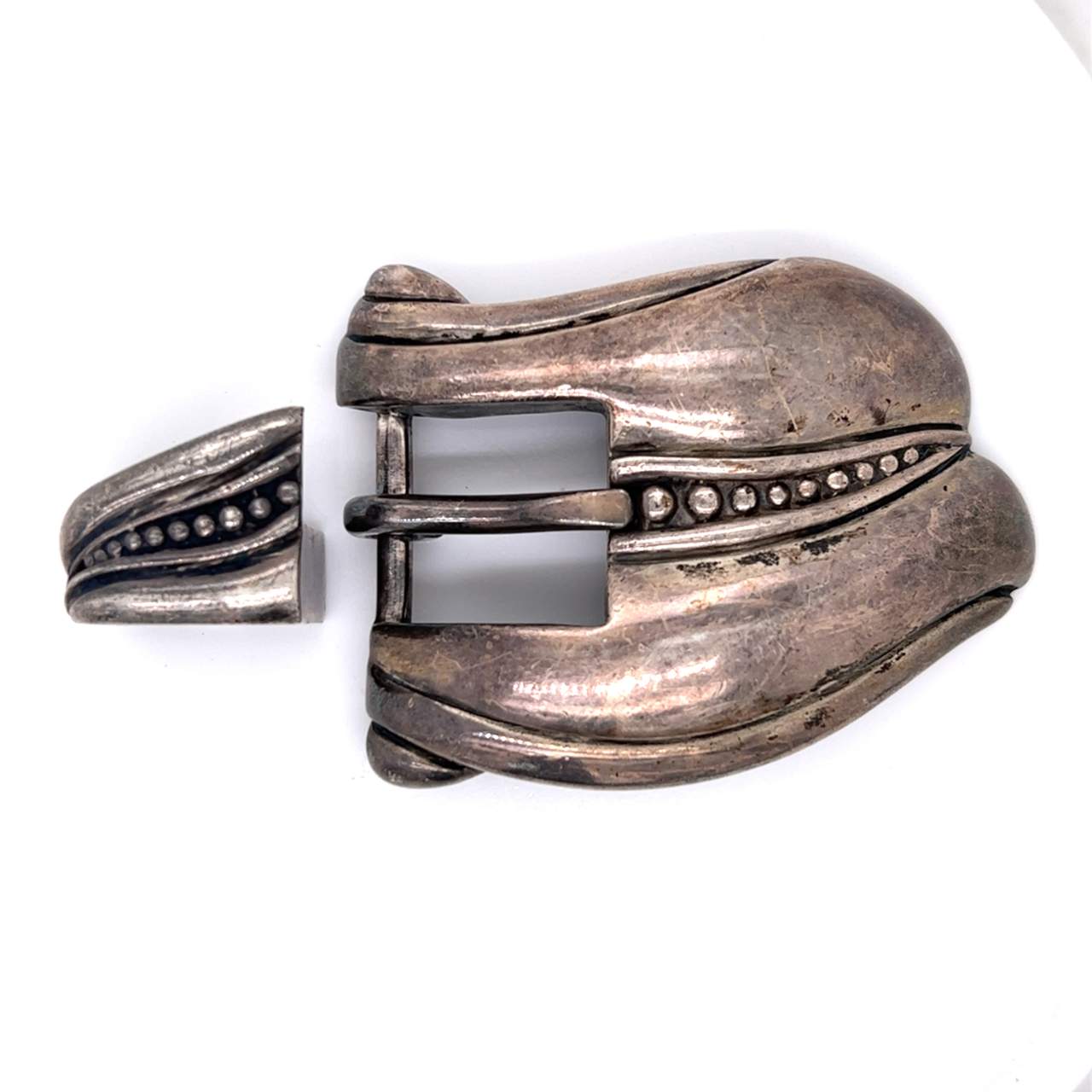 Kieselstein-Cord Sterling Silver Belt Buckle