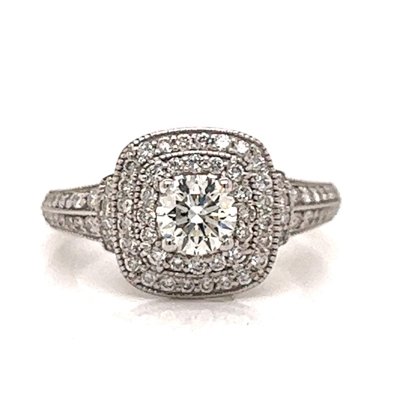 18K White Gold 1.30 Ct. Diamond Ring