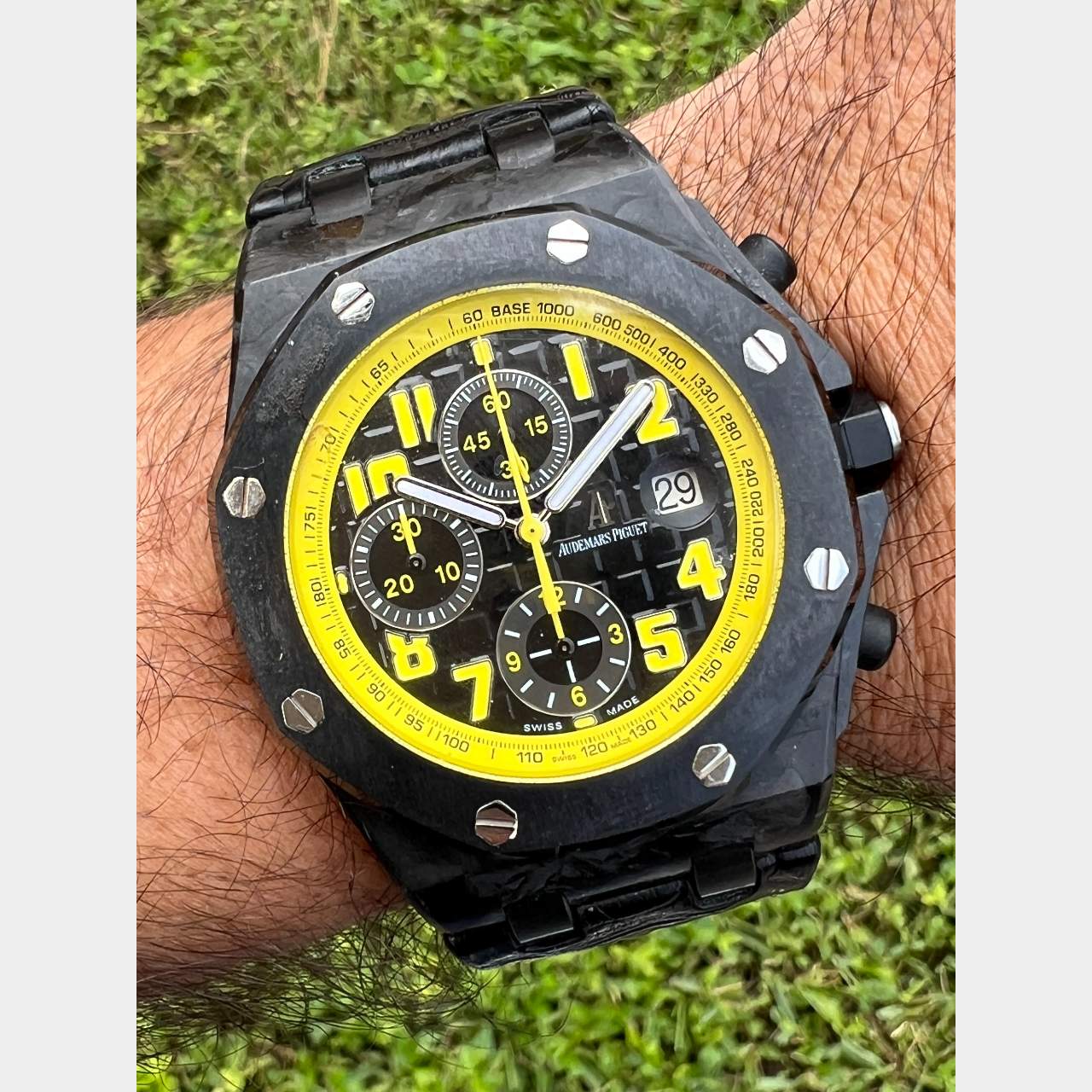 Audemars Piguet Forged Carbon Royal Oak Offshore “Bumblebee”