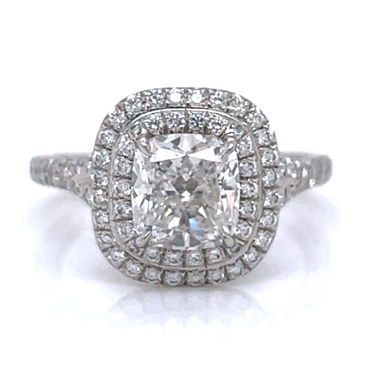 TIFFANY & CO. Certified 1.26 Ct. Diamond Ring