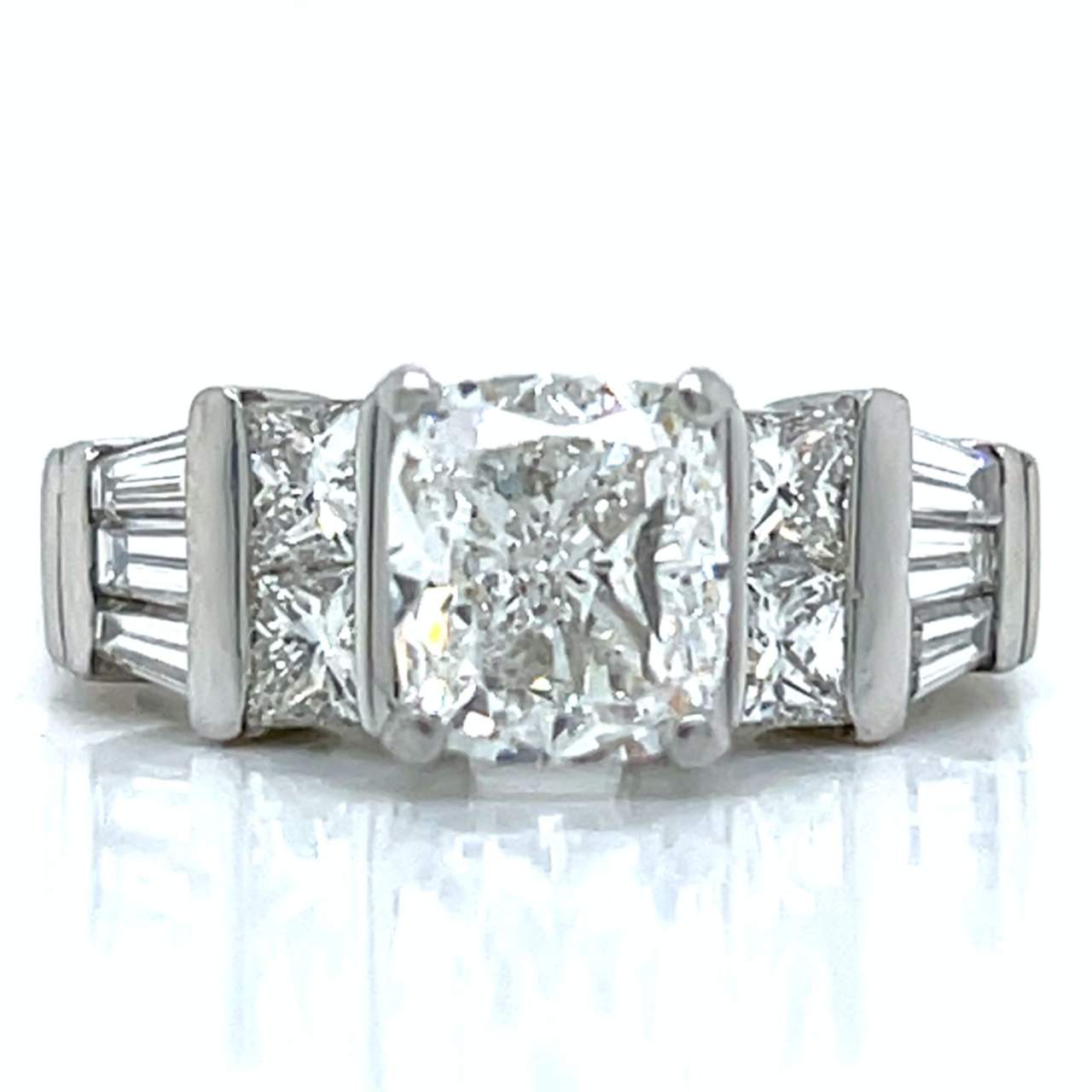 Platinum 1.81 Ct. Diamond Ring