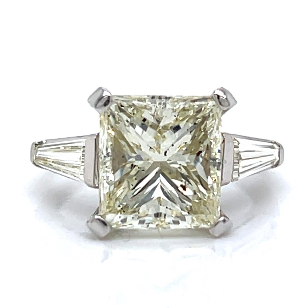 Platinum 5.07 Ct. Diamond Ring