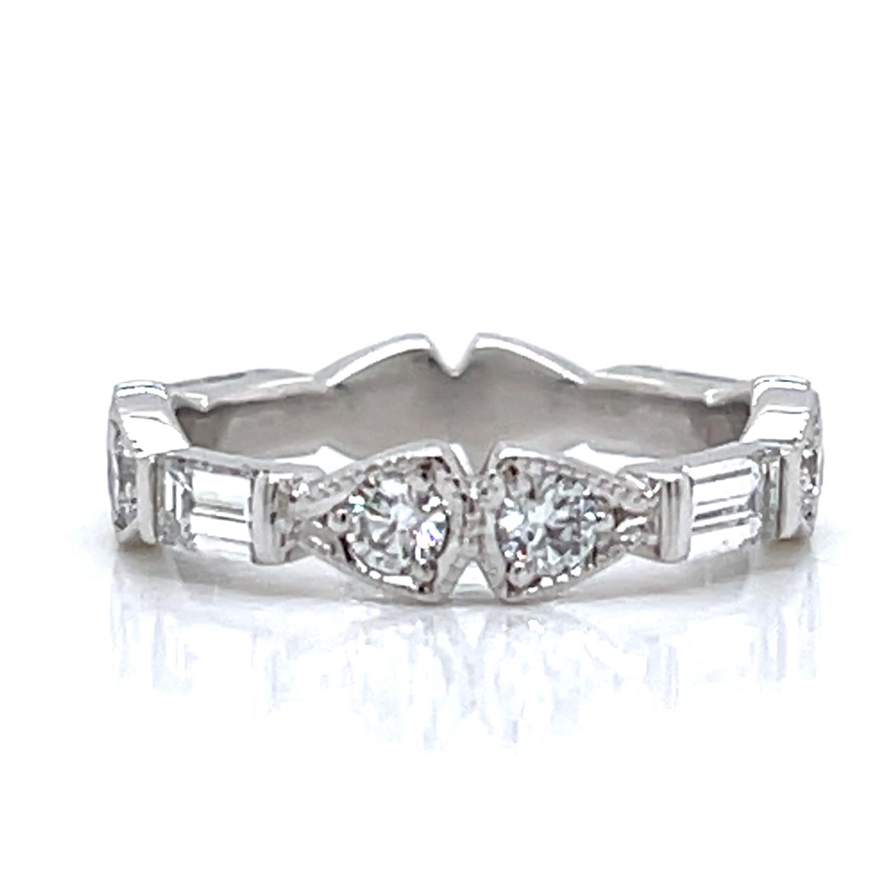 BRAG Platinum 1.40 Ct. Diamond Band