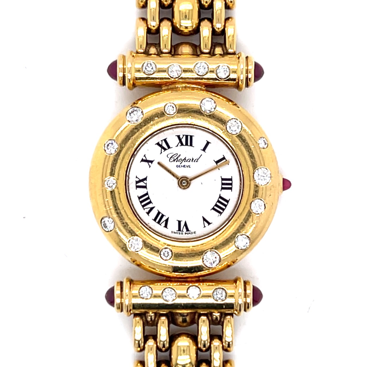 CHOPARD 18K Yellow Gold Ladies Dress Watch