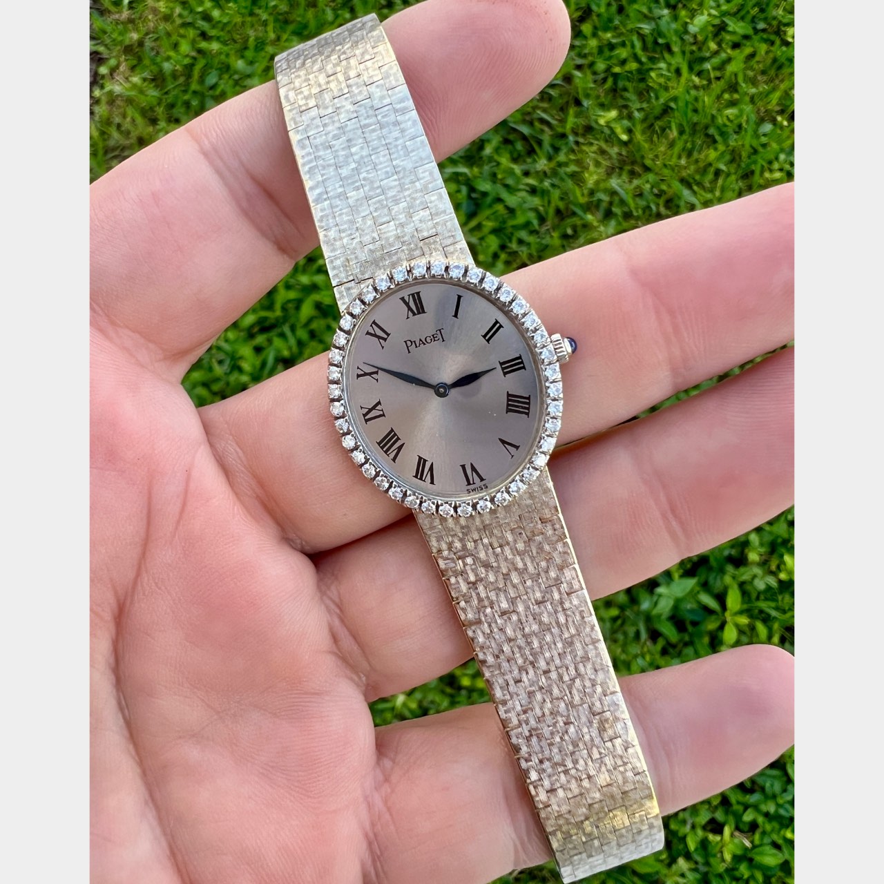 PIAGET 18K White Gold Ladies Dress Watch