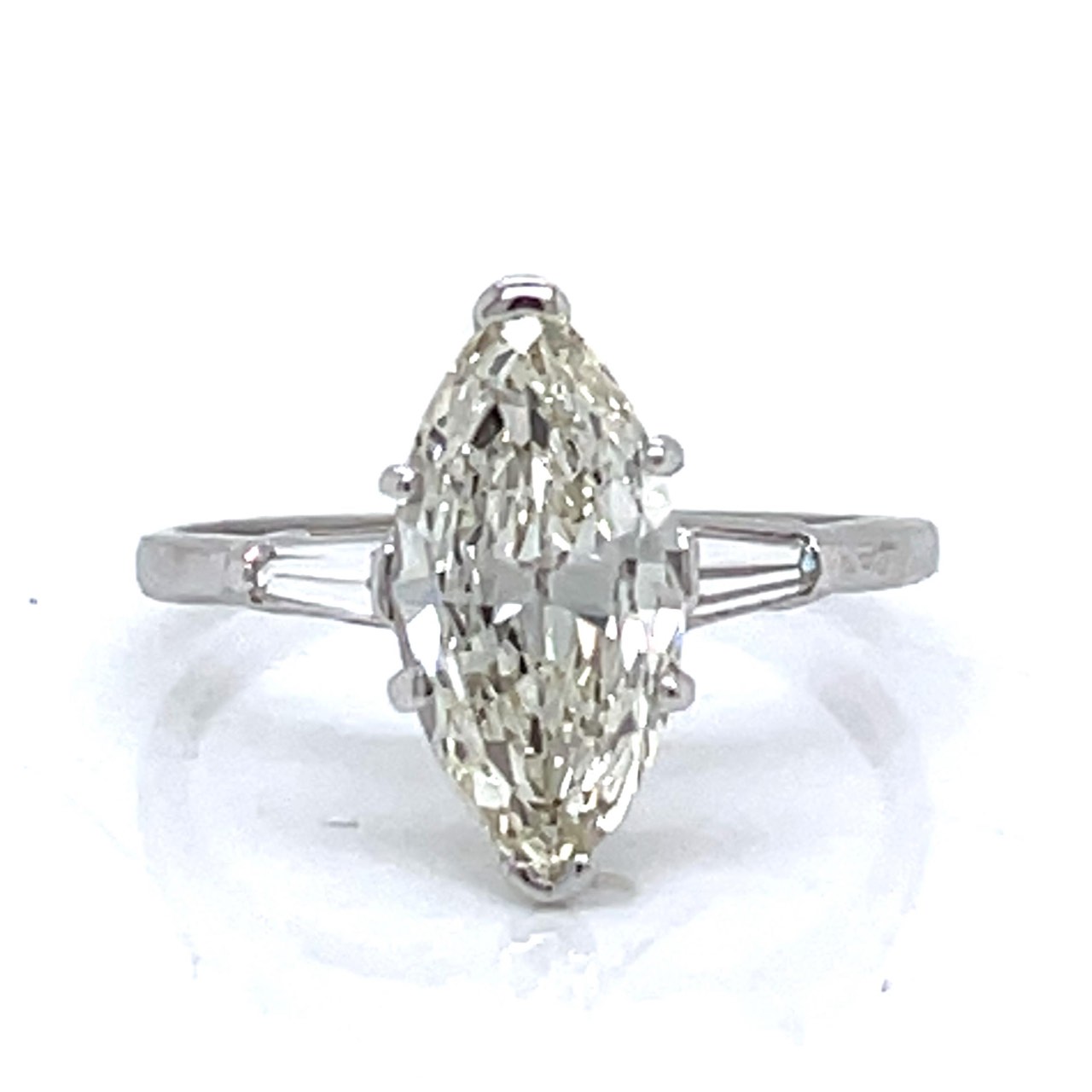 1950’s Platinum 2.05 Ct. Diamond Ring